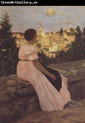 Frederic Bazille The Pink Dress (mk06)